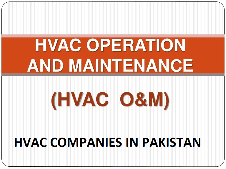 HVAC Companies in Pakistan