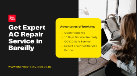 Get expert ac repair service in Bareilly-One Point Services