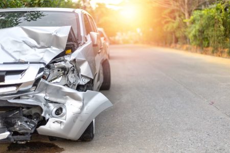 What are 3 pieces of information that you should get from the other driver if you are in an accident?